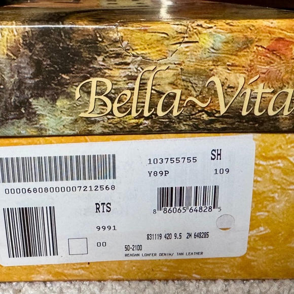 Bella Vita blue jean tassel shoe - Picture 5 of 5